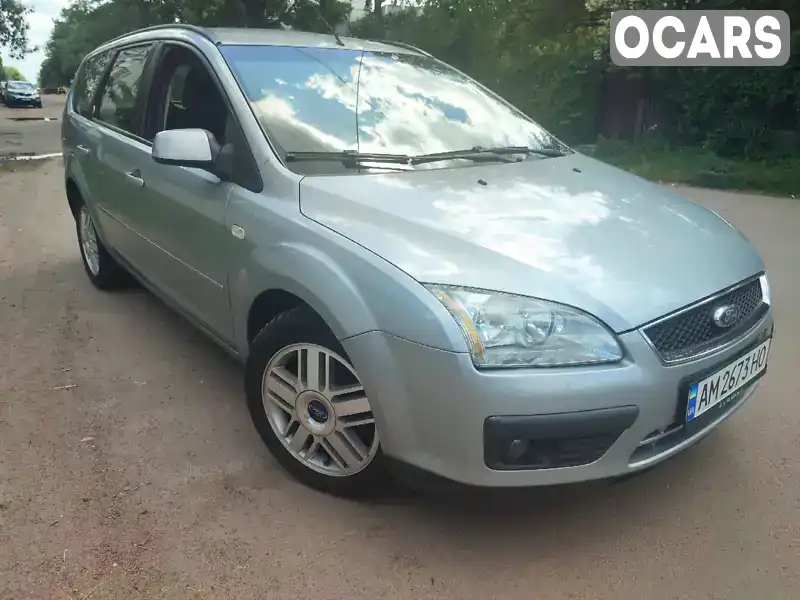 Универсал Ford Focus 2005 1.6 л. Ручная / Механика обл. Житомирская, Житомир - Фото 1/19