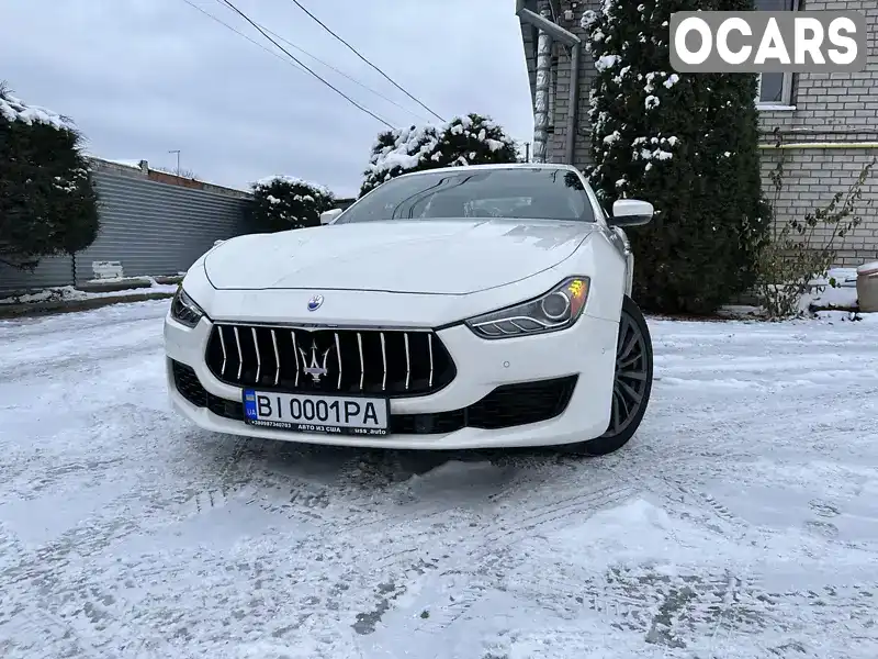 Седан Maserati Ghibli 2019 2.98 л. Автомат обл. Полтавська, Полтава - Фото 1/21