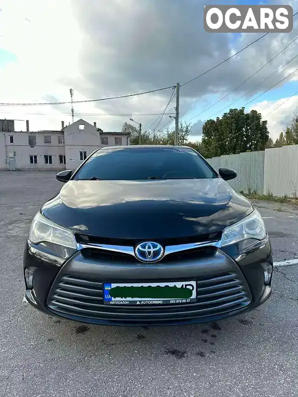 Седан Toyota Camry 2015 2.49 л. Автомат обл. Харьковская, Харьков - Фото 1/10