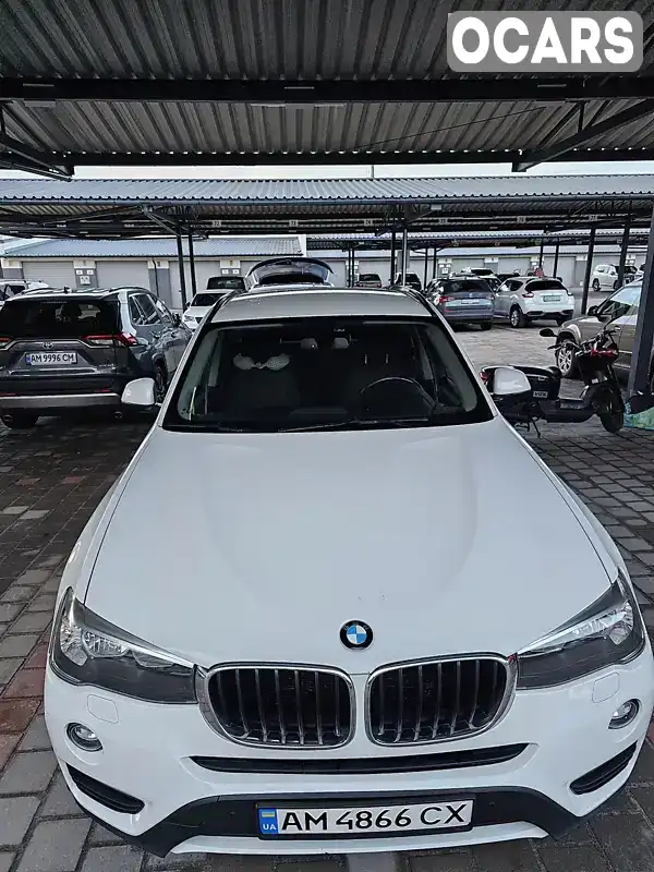 Позашляховик / Кросовер BMW X3 2015 2 л. Автомат обл. Житомирська, Житомир - Фото 1/21