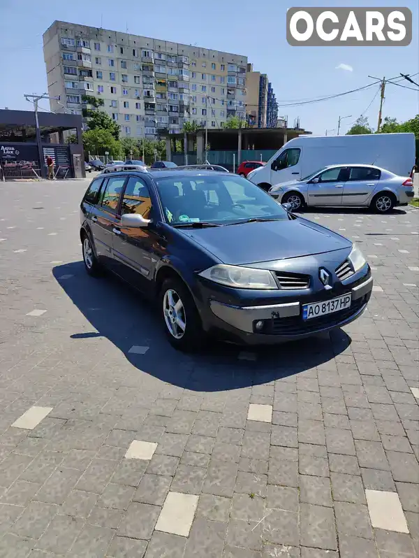 Универсал Renault Megane 2006 1.6 л. Ручная / Механика обл. Закарпатская, Ужгород - Фото 1/10