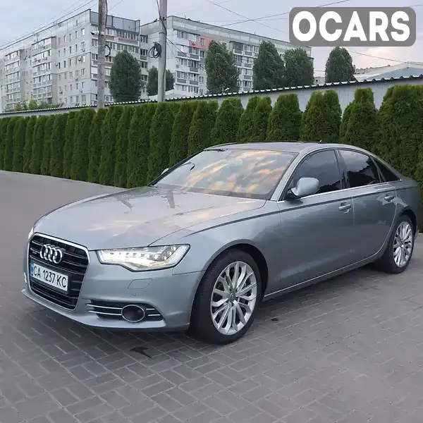 Седан Audi A6 2012 3 л. Автомат обл. Черкасская, Черкассы - Фото 1/21