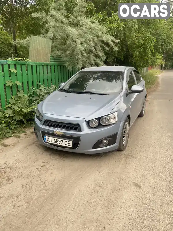 Седан Chevrolet Aveo 2012 1.6 л. Ручна / Механіка обл. Київська, Ірпінь - Фото 1/4