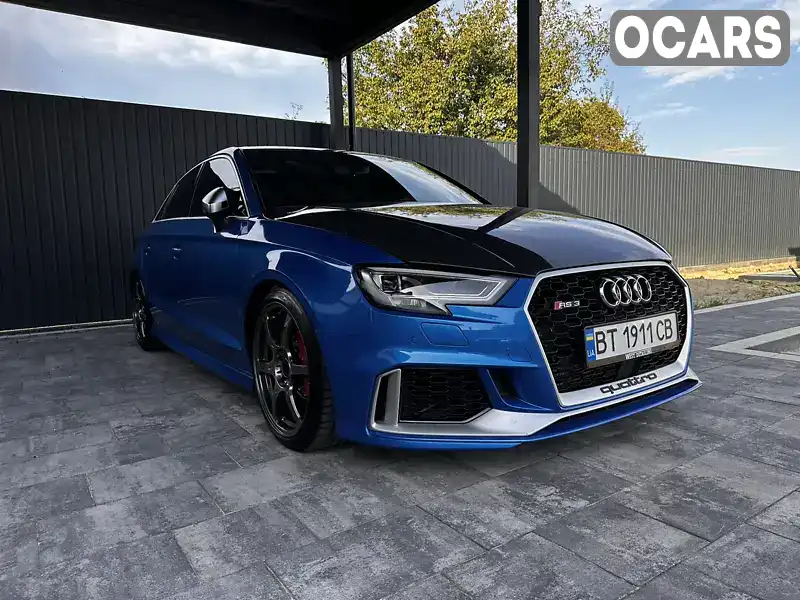 Седан Audi RS3 2017 2.48 л. Робот обл. Закарпатская, Ужгород - Фото 1/21