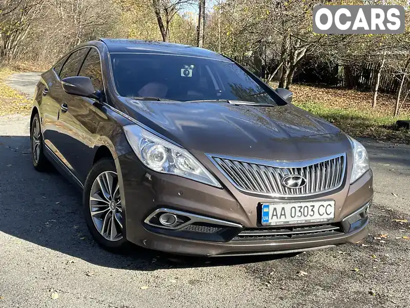 Седан Hyundai Grandeur 2014 2.2 л. Автомат обл. Киевская, Киев - Фото 1/21