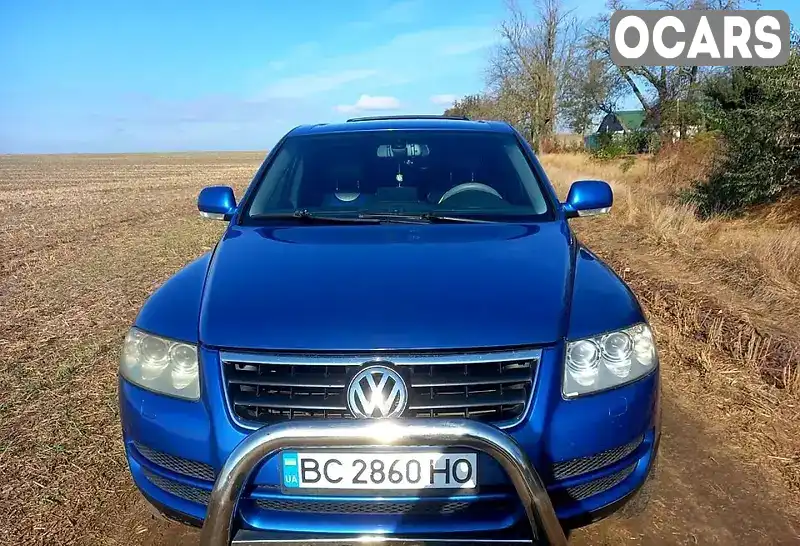 Внедорожник / Кроссовер Volkswagen Touareg 2003 2.5 л. Ручная / Механика обл. Одесская, Одесса - Фото 1/13