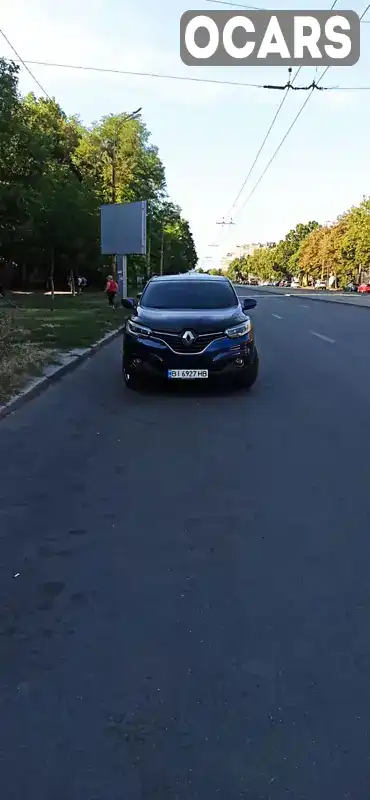 Внедорожник / Кроссовер Renault Kadjar 2016 1.46 л. Робот обл. Днепропетровская, Днепр (Днепропетровск) - Фото 1/21