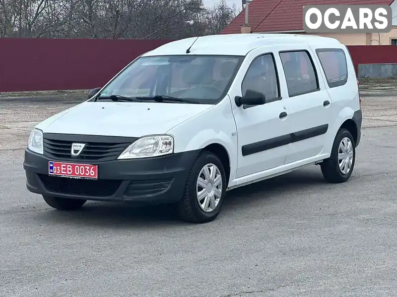 Универсал Dacia Logan MCV 2012 1.6 л. Ручная / Механика обл. Житомирская, Житомир - Фото 1/21