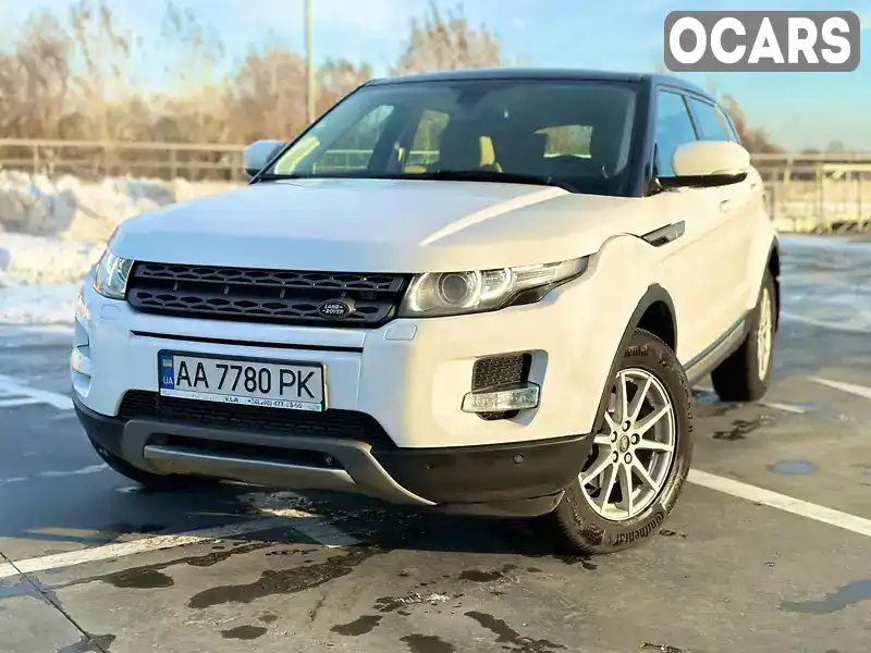 Позашляховик / Кросовер Land Rover Range Rover Evoque 2013 2.18 л. Автомат обл. Київська, Київ - Фото 1/21