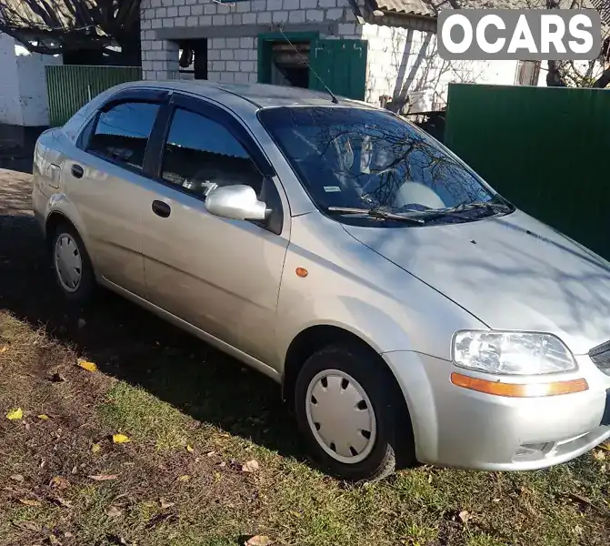 Седан Chevrolet Aveo 2005 1.5 л. Ручна / Механіка обл. Полтавська, Хорол - Фото 1/11