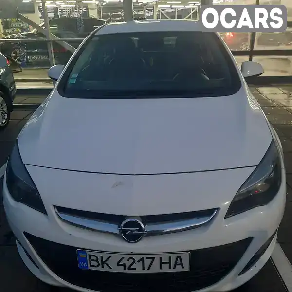 Хетчбек Opel Astra 2014 1.6 л. Ручна / Механіка обл. Волинська, Луцьк - Фото 1/11