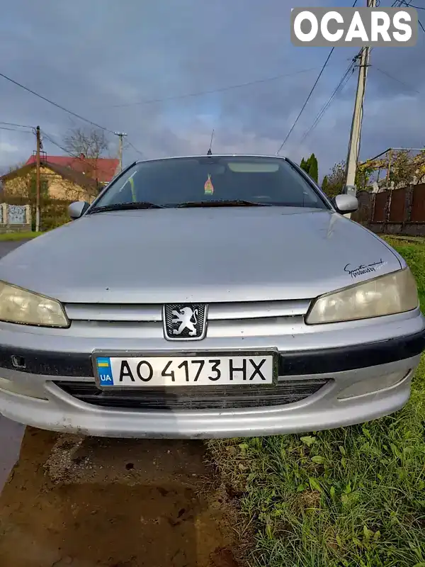 Седан Peugeot 406 1996 1.91 л. Ручна / Механіка обл. Закарпатська, Ужгород - Фото 1/9