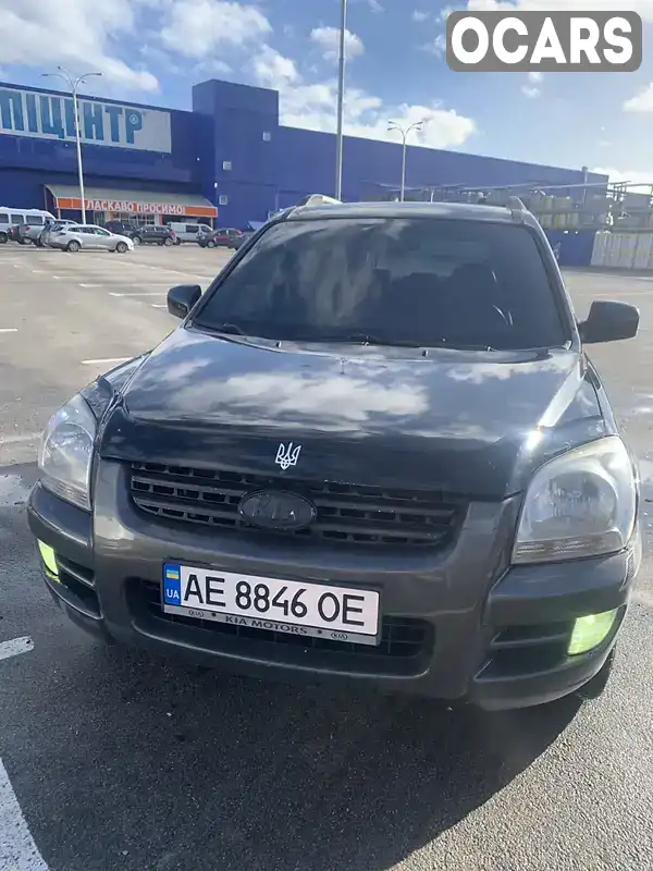 Позашляховик / Кросовер Kia Sportage 2005 2 л. Ручна / Механіка обл. Дніпропетровська, Дніпро (Дніпропетровськ) - Фото 1/18