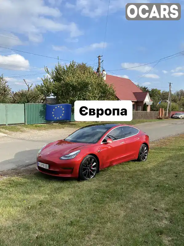 Седан Tesla Model 3 2020 null_content л. Автомат обл. Полтавська, Полтава - Фото 1/16