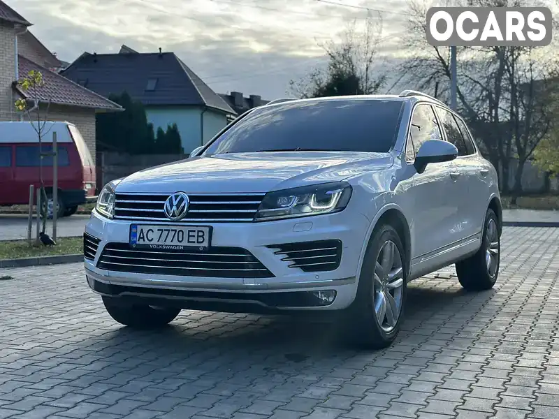 Внедорожник / Кроссовер Volkswagen Touareg 2013 2.97 л. Автомат обл. Волынская, Ковель - Фото 1/8