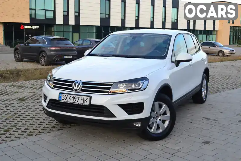 Позашляховик / Кросовер Volkswagen Touareg 2017 3 л. Автомат обл. Хмельницька, Хмельницький - Фото 1/21