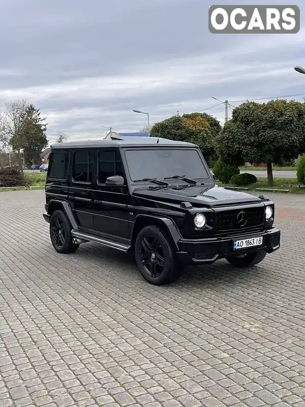 Позашляховик / Кросовер Mercedes-Benz G-Class 2008 5 л. Автомат обл. Закарпатська, Ужгород - Фото 1/21