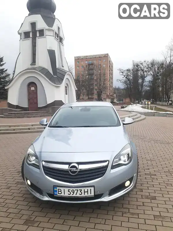 Седан Opel Insignia 2015 2 л. Ручная / Механика обл. Полтавская, Полтава - Фото 1/12
