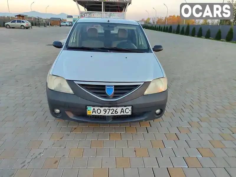 Седан Dacia Logan 2006 1.4 л. Ручна / Механіка обл. Закарпатська, Іршава - Фото 1/6