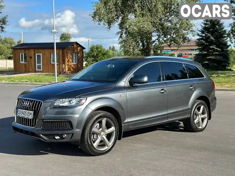 Позашляховик / Кросовер Audi Q7 2015 3 л. Автомат обл. Чернігівська, Чернігів - Фото 1/21