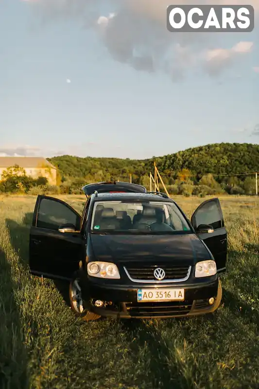 Мінівен Volkswagen Touran 2006 1.97 л. Автомат обл. Закарпатська, Іршава - Фото 1/21