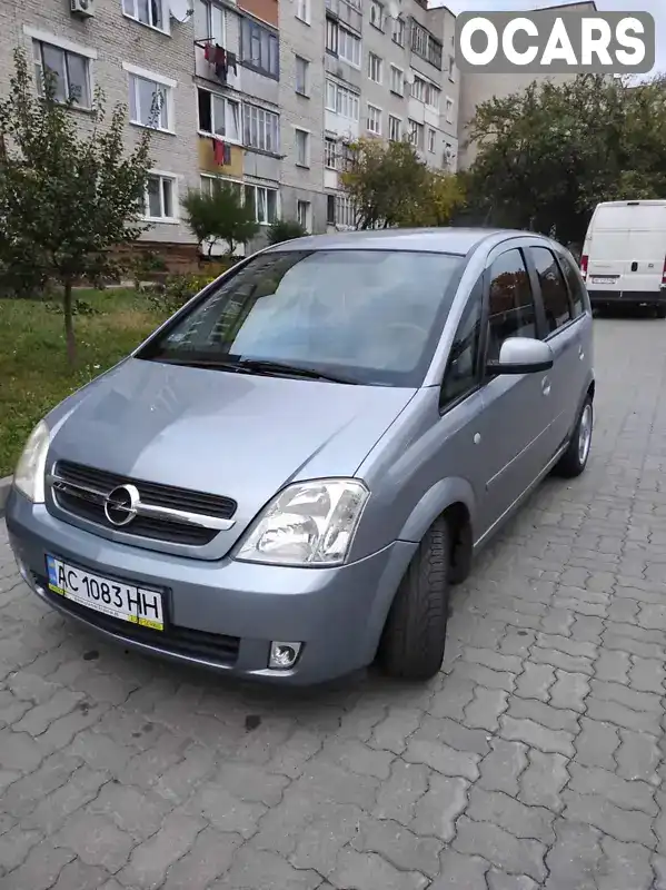 Мікровен Opel Meriva 2005 1.36 л. Ручна / Механіка обл. Волинська, Нововолинськ - Фото 1/21