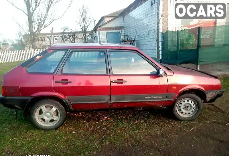 Хэтчбек ВАЗ / Lada 2109 1992 1.3 л. Ручная / Механика обл. Житомирская, Житомир - Фото 1/6