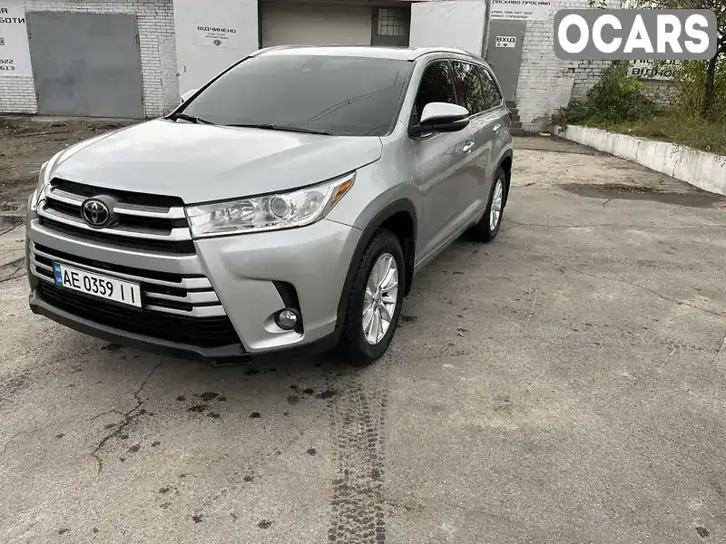 Позашляховик / Кросовер Toyota Highlander 2018 3.46 л. Автомат обл. Запорізька, Запоріжжя - Фото 1/12