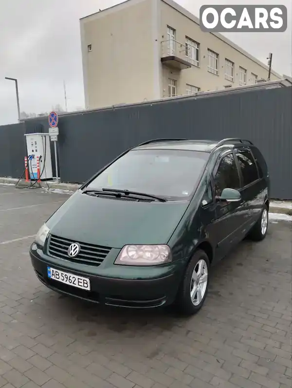 Мінівен Volkswagen Sharan 2001 1.98 л. обл. Вінницька, Вінниця - Фото 1/21