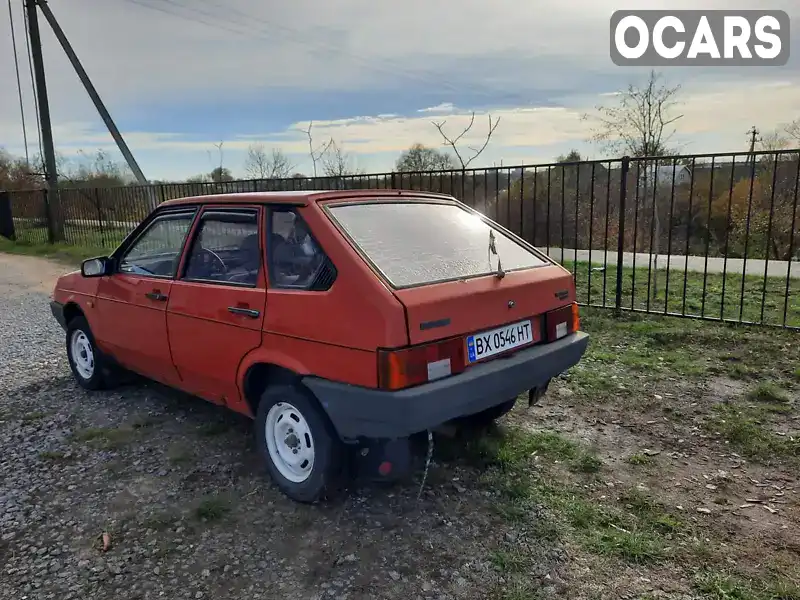 Хэтчбек ВАЗ / Lada 2109 1990 1.5 л. Ручная / Механика обл. Хмельницкая, Нетешин - Фото 1/4