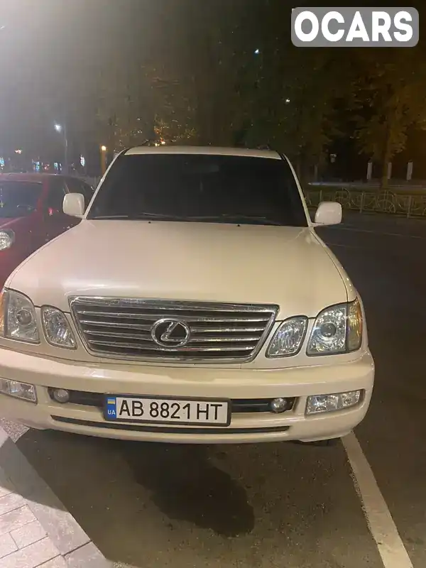 Внедорожник / Кроссовер Lexus LX 2004 4.66 л. Автомат обл. Винницкая, Винница - Фото 1/11