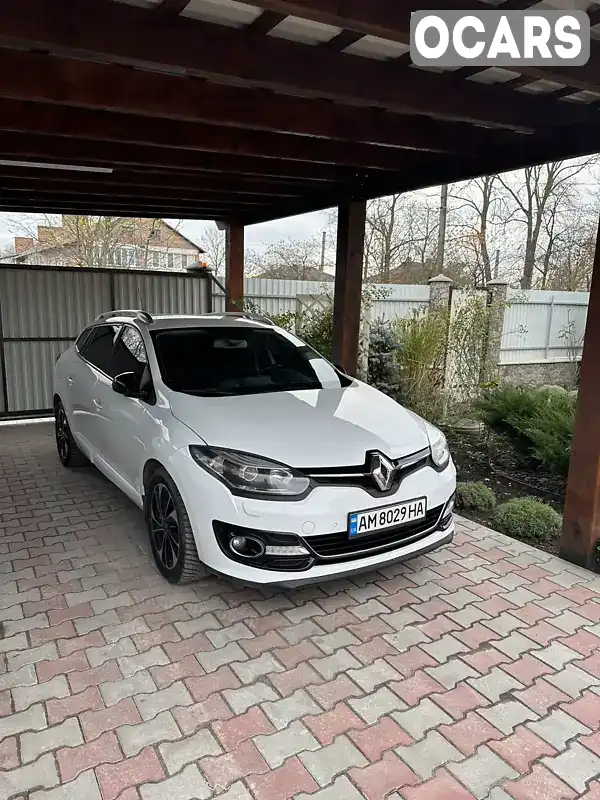 Универсал Renault Megane 2014 1.6 л. Ручная / Механика обл. Винницкая, Калиновка - Фото 1/12