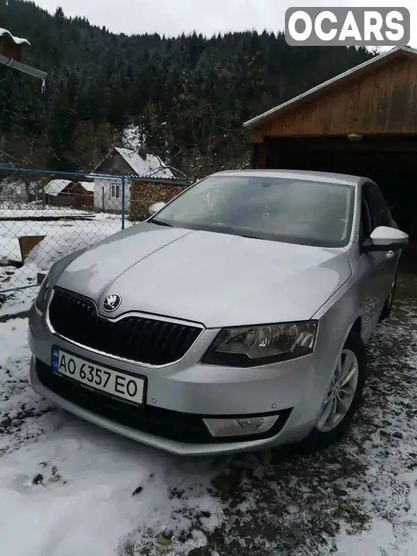 Лифтбек Skoda Octavia 2014 1.6 л. Ручная / Механика обл. Закарпатская, Межгорье - Фото 1/21