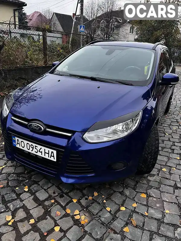 Универсал Ford Focus 2013 1.56 л. Ручная / Механика обл. Закарпатская, Мукачево - Фото 1/21