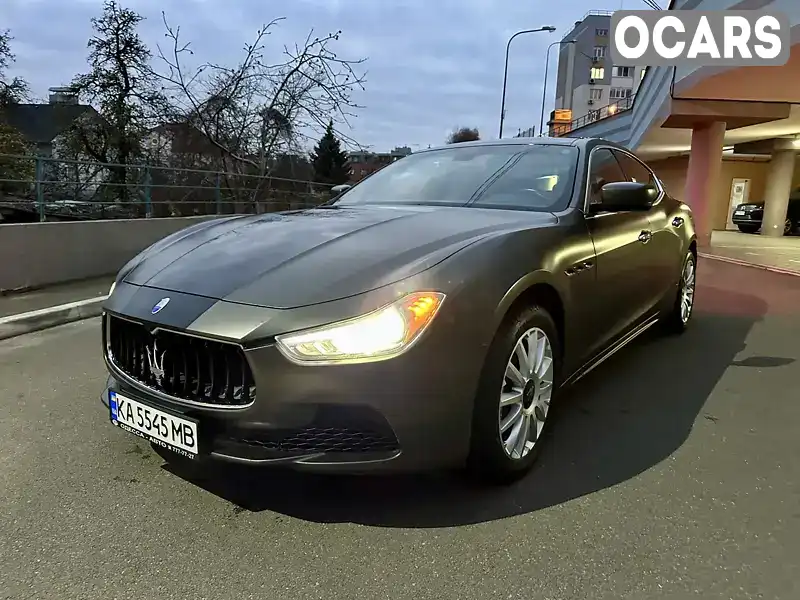 Седан Maserati Ghibli 2014 3 л. Типтроник обл. Киевская, Киев - Фото 1/21