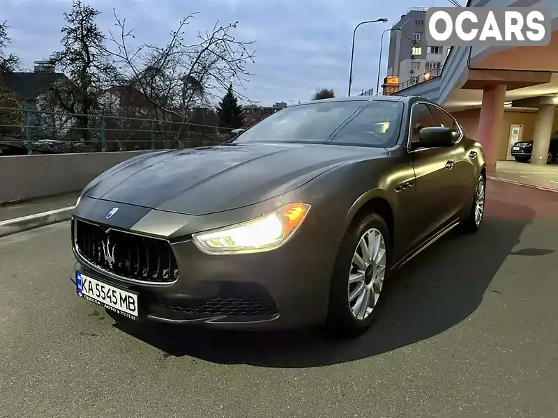 Седан Maserati Ghibli 2014 3 л. Типтронік обл. Київська, Київ - Фото 1/21