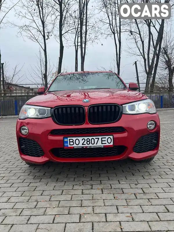 Позашляховик / Кросовер BMW X3 2016 2 л. Автомат обл. Тернопільська, Тернопіль - Фото 1/21