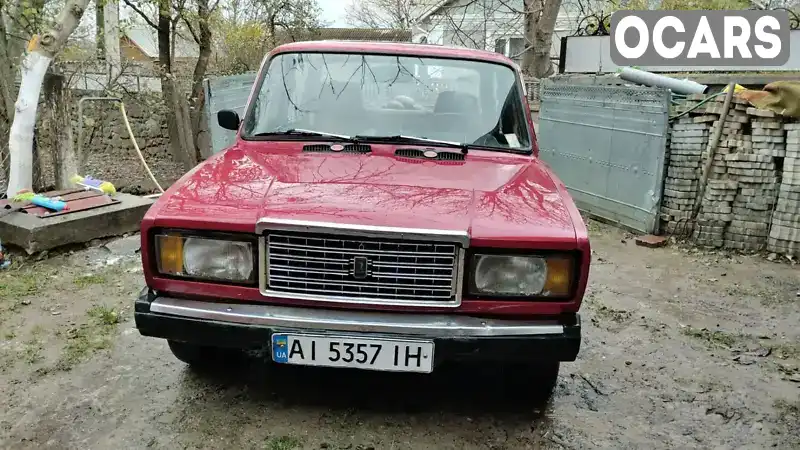 Седан ВАЗ / Lada 2107 1985 null_content л. Ручна / Механіка обл. Хмельницька, Дунаївці - Фото 1/5