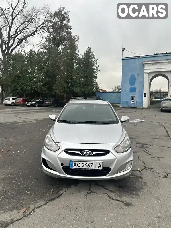 Седан Hyundai Accent 2012 1.59 л. Ручная / Механика обл. Закарпатская, Ужгород - Фото 1/21