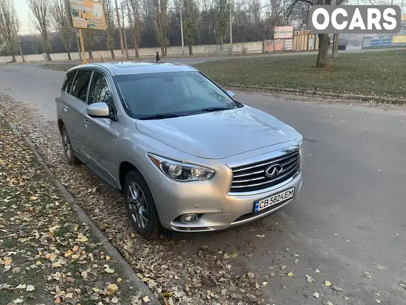 Позашляховик / Кросовер Infiniti QX60 2014 3.5 л. обл. Чернігівська, Чернігів - Фото 1/12