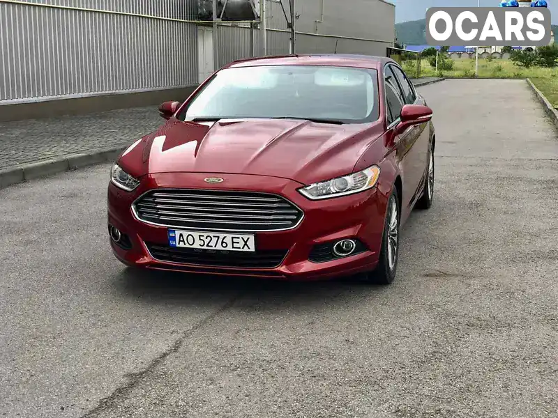 Седан Ford Fusion 2014 2 л. Автомат обл. Закарпатская, Тячев - Фото 1/21