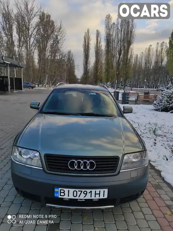 Універсал Audi A6 Allroad 2000 2.5 л. Автомат обл. Полтавська, Кременчук - Фото 1/8