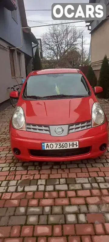 Хэтчбек Nissan Note 2008 1.39 л. Ручная / Механика обл. Закарпатская, Тячев - Фото 1/8