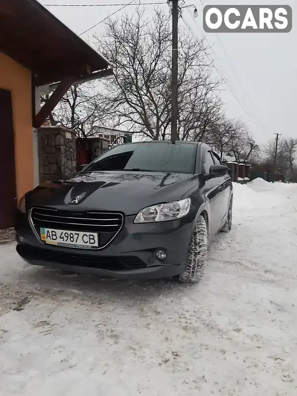 Седан Peugeot 301 2014 1.56 л. Ручна / Механіка обл. Вінницька, Жмеринка - Фото 1/4