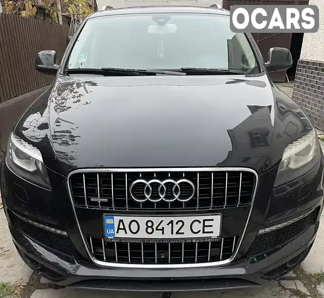 Позашляховик / Кросовер Audi Q7 2013 3 л. обл. Закарпатська, Ужгород - Фото 1/3