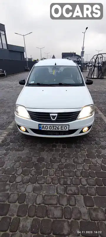 Седан Dacia Logan 2012 1.5 л. Ручна / Механіка обл. Закарпатська, Мукачево - Фото 1/16