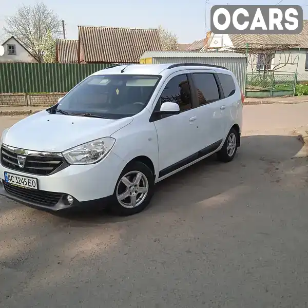 Мінівен Dacia Lodgy 2012 1.6 л. Ручна / Механіка обл. Волинська, Володимир-Волинський - Фото 1/13