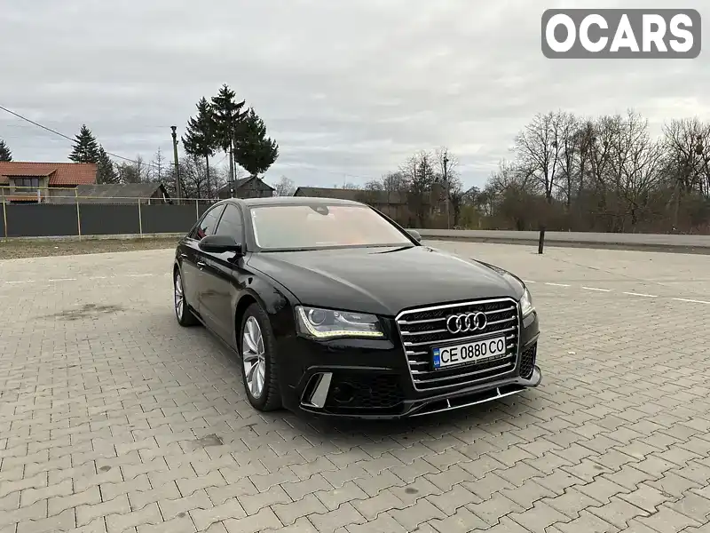 Седан Audi A8 2010 2.97 л. Автомат обл. Черновицкая, Черновцы - Фото 1/14