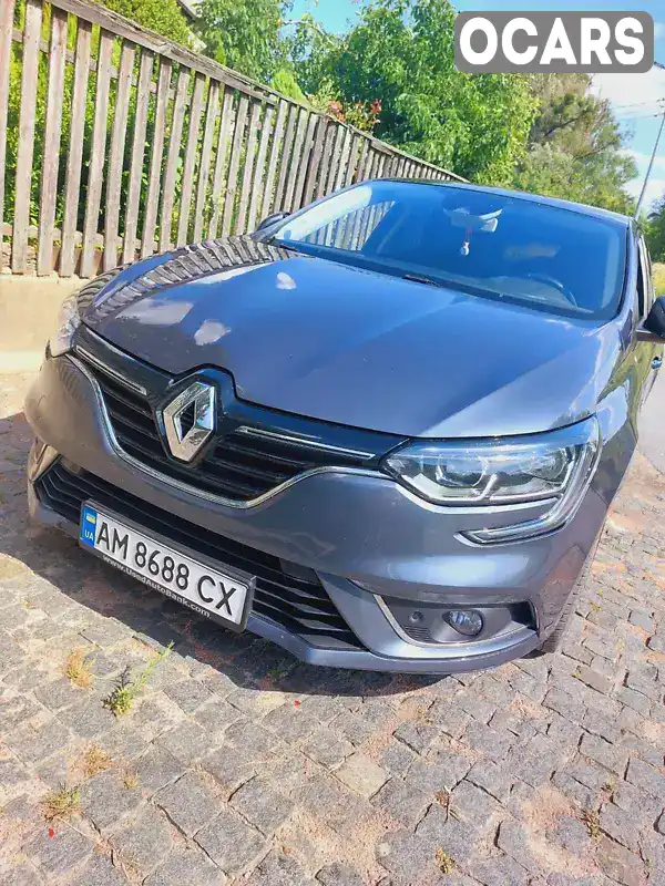 Хэтчбек Renault Megane 2018 1.46 л. Автомат обл. Житомирская, Звягель - Фото 1/6