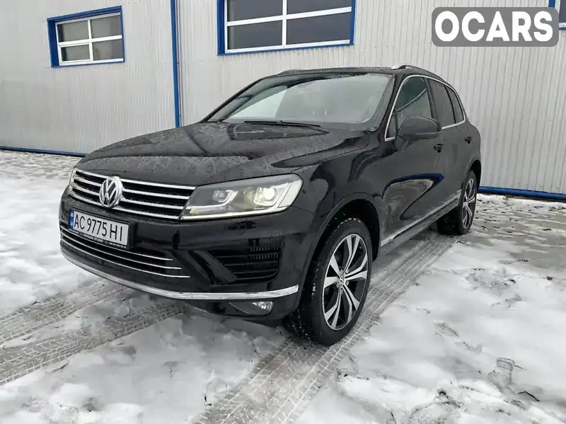 Позашляховик / Кросовер Volkswagen Touareg 2015 3 л. Автомат обл. Волинська, Ковель - Фото 1/21